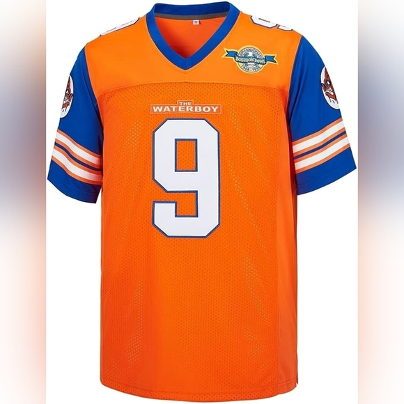 Men's New Bobby Boucher Waterboy Movie Jersey Multiple Sizes - Picture 4 of 4